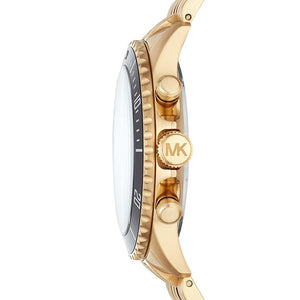 Michael Kors MK8726 Black Dial Gold Tone Men's Watch - WATCH & WATCH