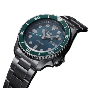 Seiko 5 Sports SRPD61K1 Green Dial Automatic Men's Watch - WATCH & WATCH