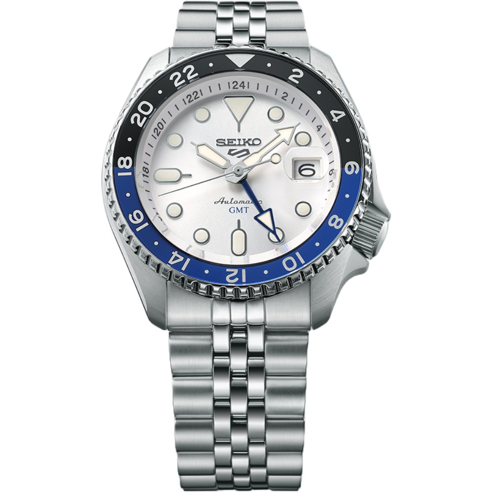 Seiko 5 Sports SSK033K1 SKX GMT White Dial Automatic Men's Watch - WATCH & WATCH
