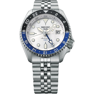 Seiko 5 Sports SSK033K1 SKX GMT White Dial Automatic Men's Watch - WATCH & WATCH
