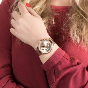 Tommy Hilfiger 1781907 Chronograph Rose Gold Ladies Watch - WATCH ...
