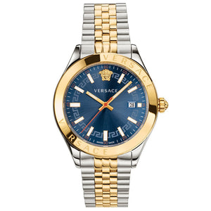 Versace VEVK00520 Hellenyium Men's Two - Tone Watch - WATCH & WATCH