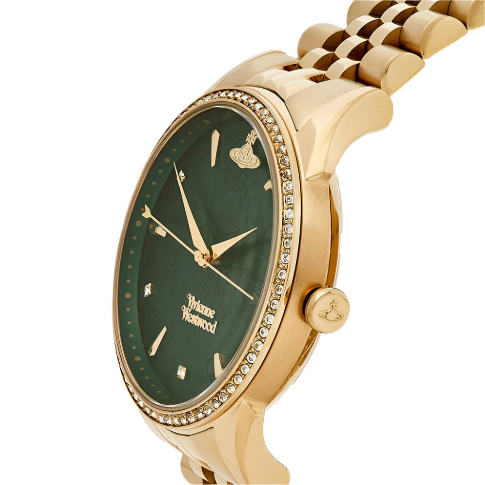 Vivienne Westwood VV208GDGD Wallace Gold Tone Ladies Watch - WATCH & WATCH