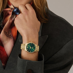 Vivienne Westwood VV208GDGD Wallace Gold Tone Ladies Watch - WATCH & WATCH