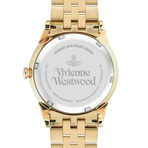 Vivienne Westwood VV208RDGD Orange Dial Ladies Watch - WATCH & WATCH