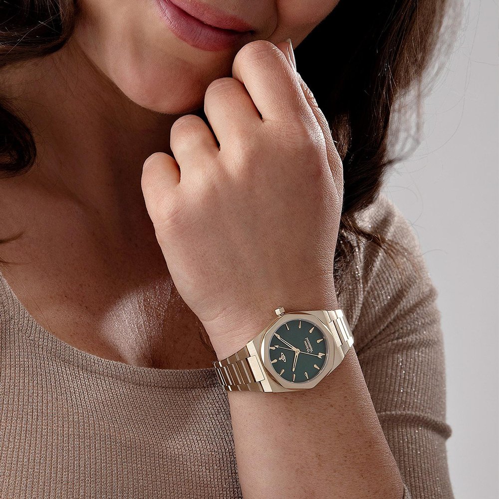 Vivienne Westwood VV244GRGD Limehouse Yellow Gold Tone Ladies Watch - WATCH & WATCH