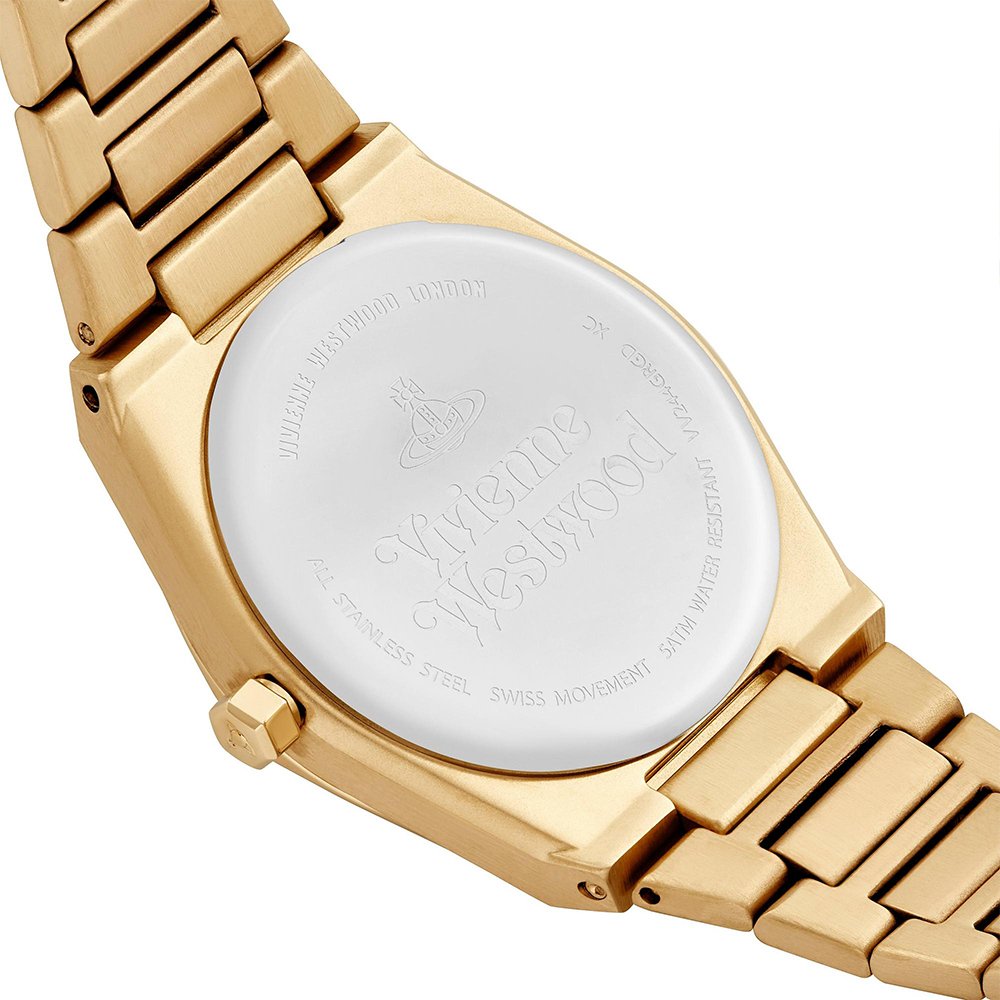 Vivienne Westwood VV244GRGD Limehouse Yellow Gold Tone Ladies Watch - WATCH & WATCH